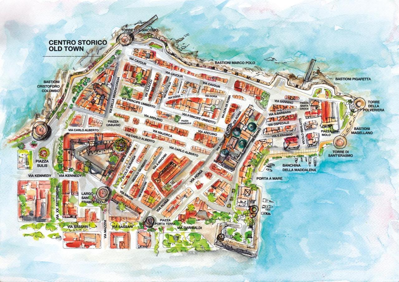Il Convento Alghero Bagian luar foto